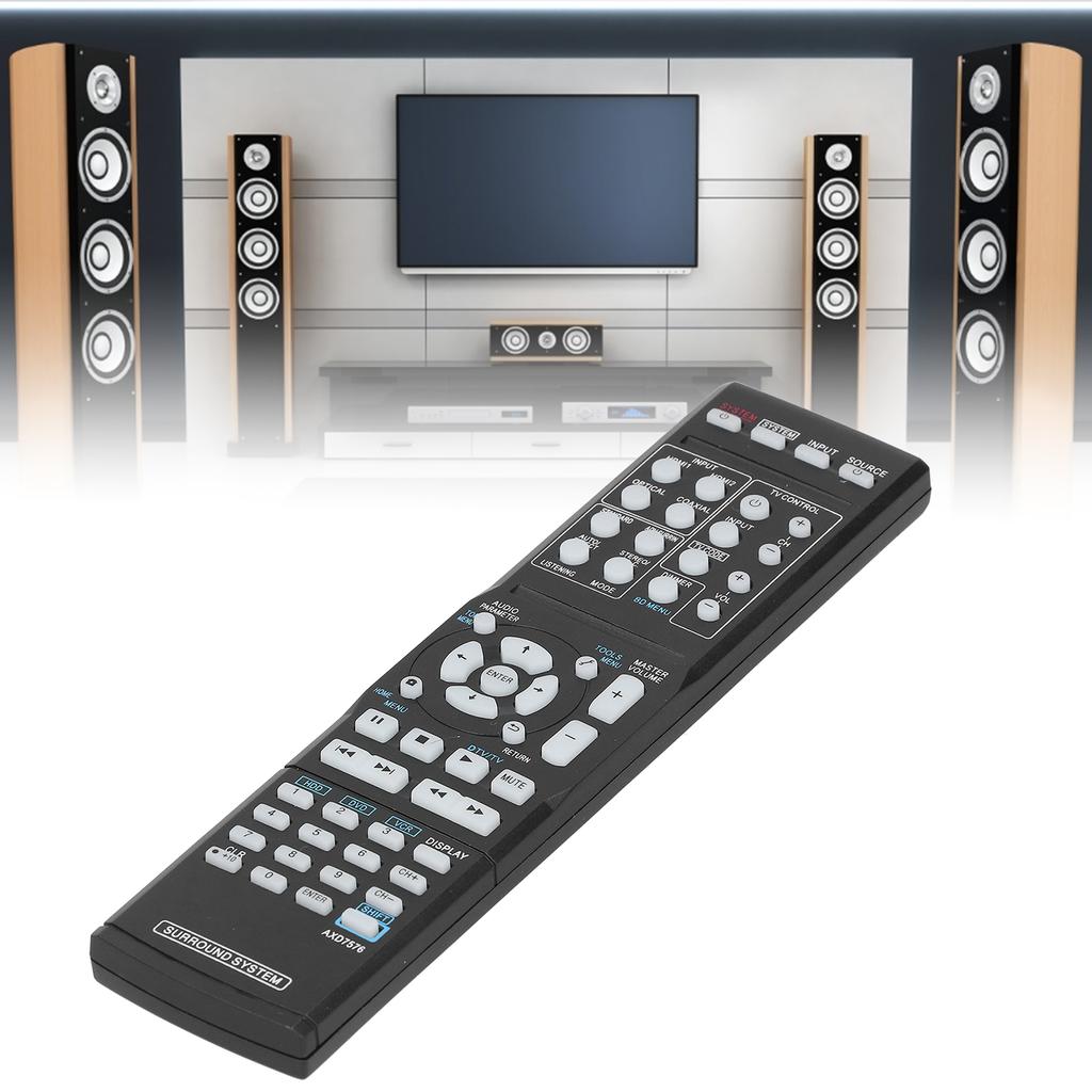 Surround Audio System Controller Remote Control Replacement for Pioneer HTPSB300 AXD7576