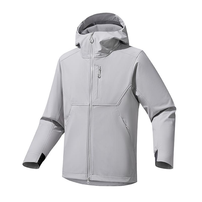 Udendørs samme udendørs softshell jakke herre ny forårs- og efterårs tynd jakke tre-proof vandretøj dame