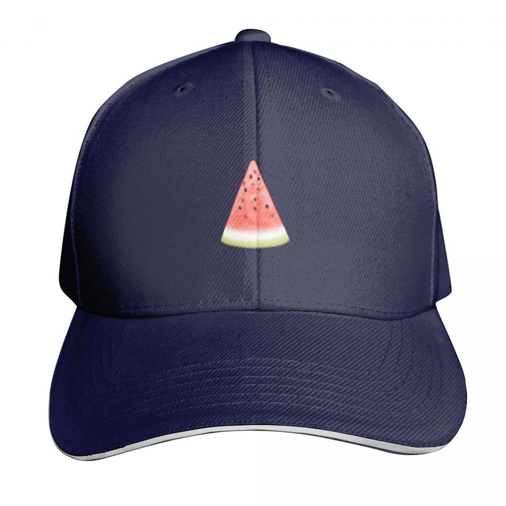 Watermelon Slice Baseball Cap Moisture Wicking Quick Dry Curved Brim Classic Fit Low Profile Unstructured