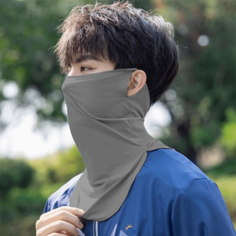 Ice Silk Ice Silk Bandana Breathable Cycling Balaclava Windproof Face Cover Scarf Men Women