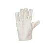 Thickened Anti-slip Canvas Welding Gloves - White Shell, Wear-resistant for Work & Handling