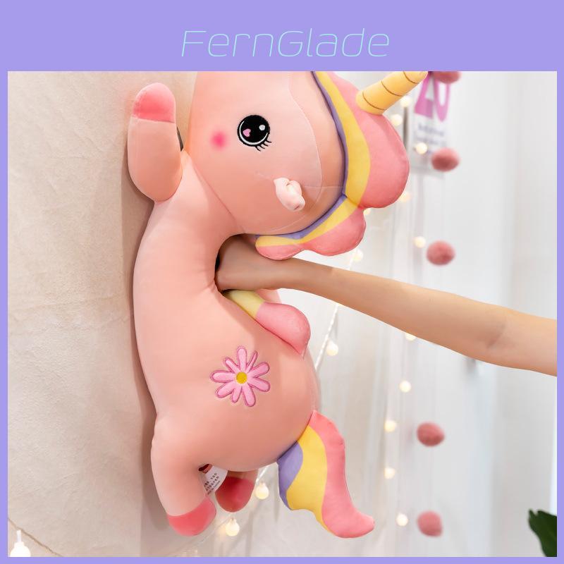 Grande Bambola Unicorno di Peluche Con Materiale Morbido e Soffice Ideale Per Regali di Compleanno e Coccole