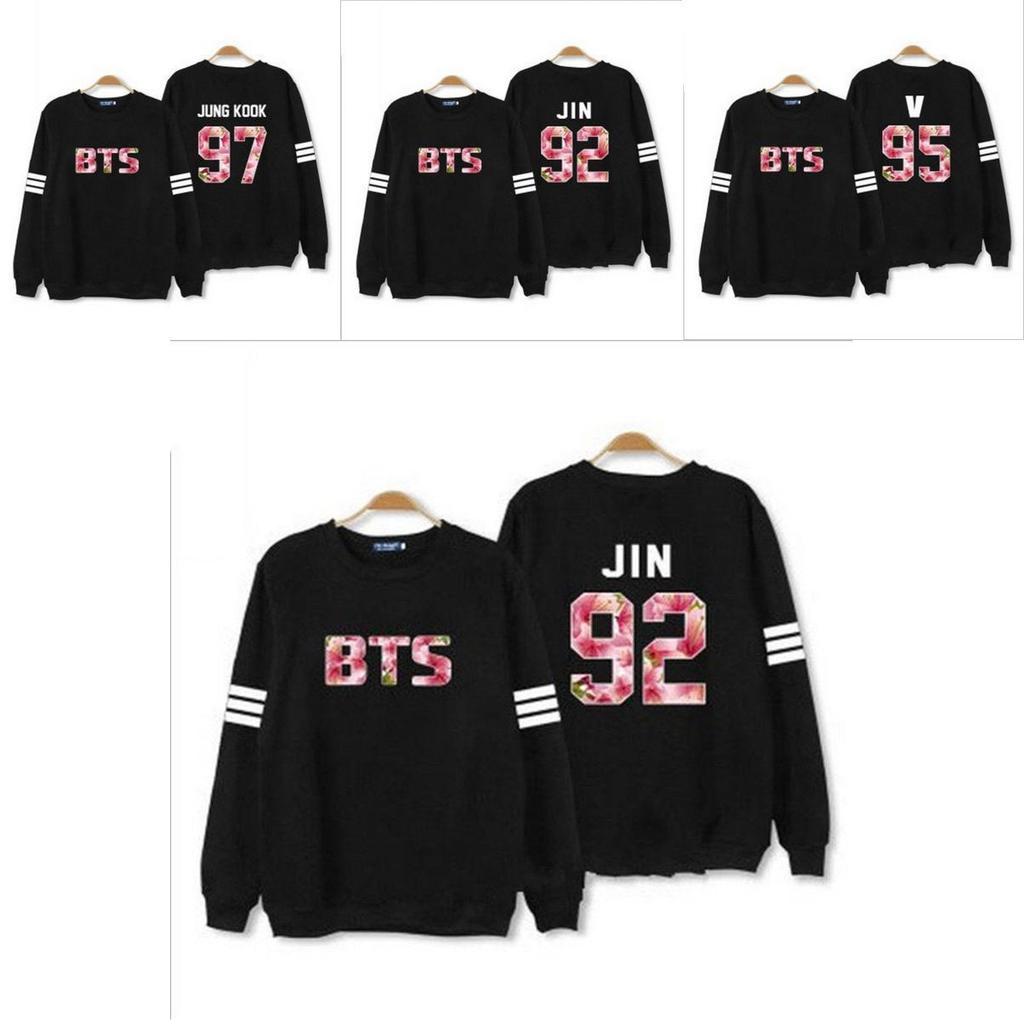 Bts in Bloom Kpop Jumper Kapuzenpullover Sweatshirt Hoodie Pullover Kostüme