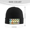 Diego Maradona D10 El Pibe Obey Warhol Style Warm Knitted Cap Winter Knit Bonnet Hat Skullies Beanies Hip Hop Caps for Unisex