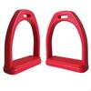 Stirrups | Rigid Arched Frame, with Rubber Pad, for Equestrian Training