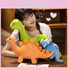 Dinosaur Plush Toy Triceratops Pillow For Kids Baby Birthday Gift Soft Plush Doll