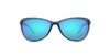 Oakley Sunglasses OO9222 Crystal Sapphire Polarized Lens 60 Black/Prism