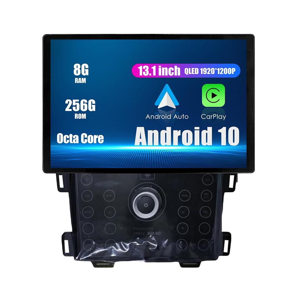 Android Radio 13,1" bilstereo navigasjonshovedenhet Multimediaspiller GPS for Ford Edge 2013-2015
