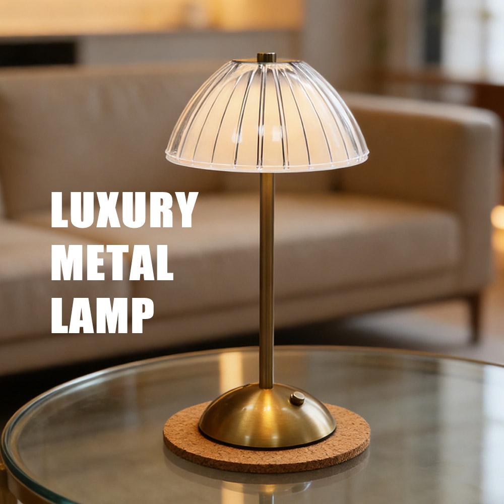 3 Colors Touch Control Lamp Dimmable Nightstand Light Vintage Table Lamp Living Room