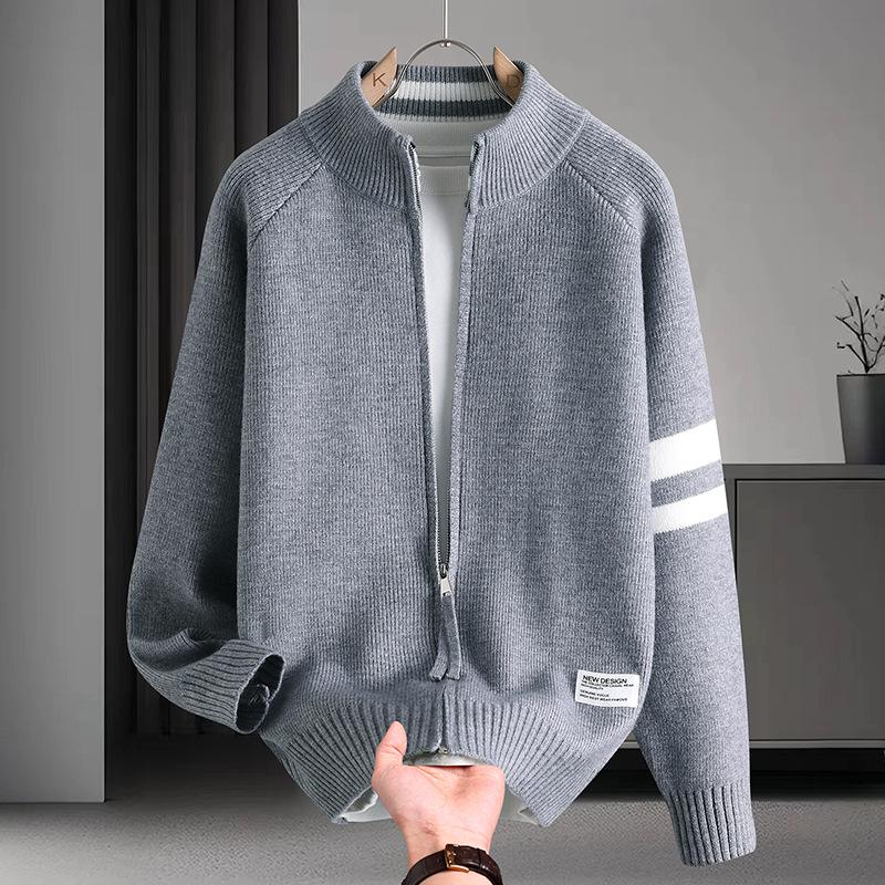 Autumn 2023 Men s Stand-up Collar Knit Cardigan 185 3070₽