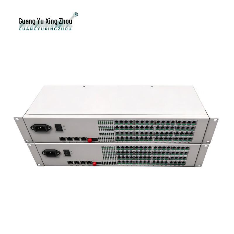 GY-64P4GE 64-Channel Phone & 4-Port Gigabit Ethernet PCM Optical Terminal
