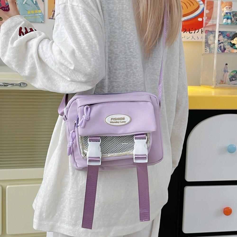 Japanese Transparent Itabag Harajuku Crossbody Bag Fashion JK Shoulder Bag  Travel