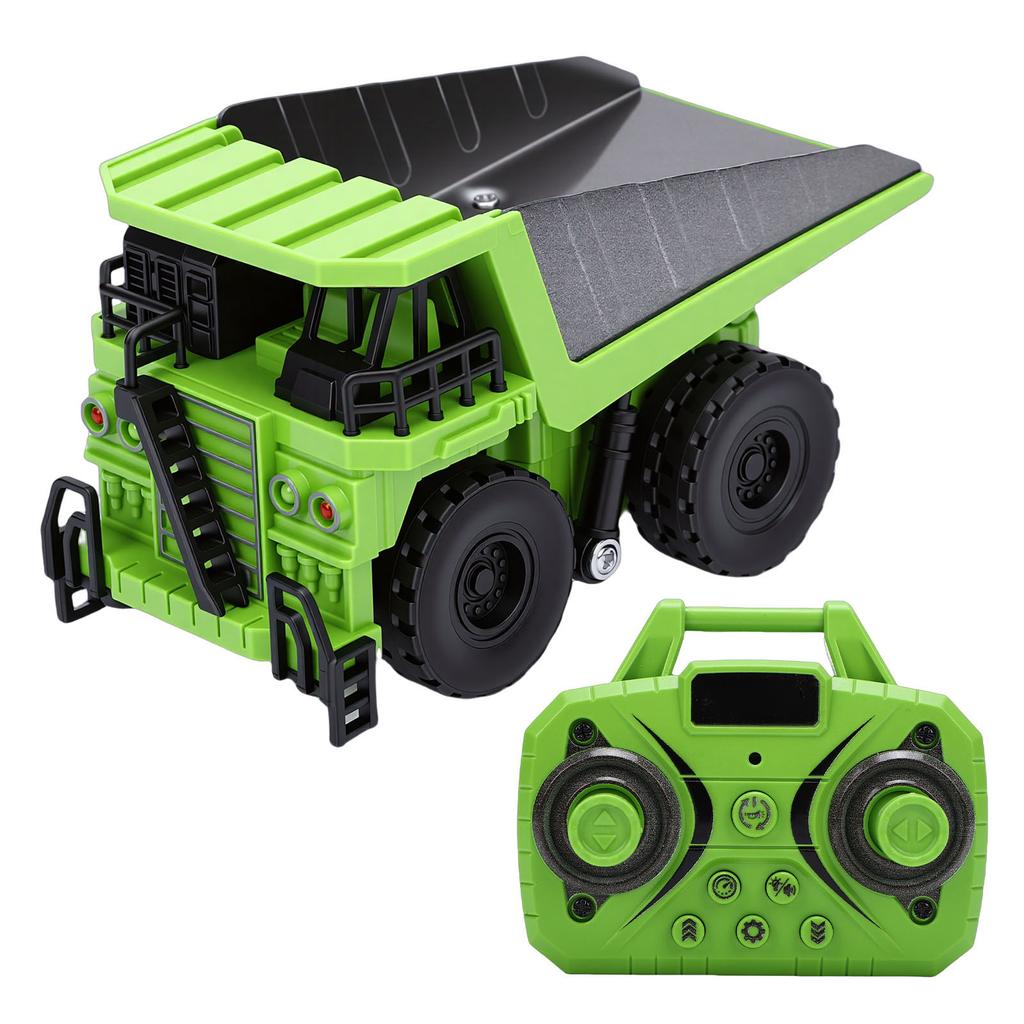 1 64 RC Dump Truck Toy Mini Bluetooth App Control Desktop Model Engineer Truck 2.4GHz Remote Control Construction