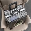 Lishen Large Capacity Aluminum Frame Travel Suitcase