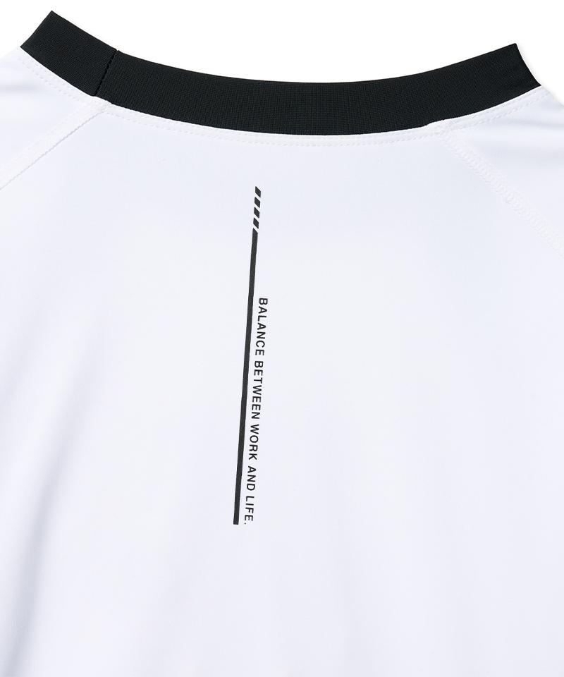 LIFEWORK Women'S Wave Rash Guard Numbering T-Shirt