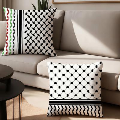 Federa per Cuscino Hattah Keffiyeh alla Moda Cuscini da Ufficio Adatti per Divano Auto Camera da Letto Copricuscino Decorativo