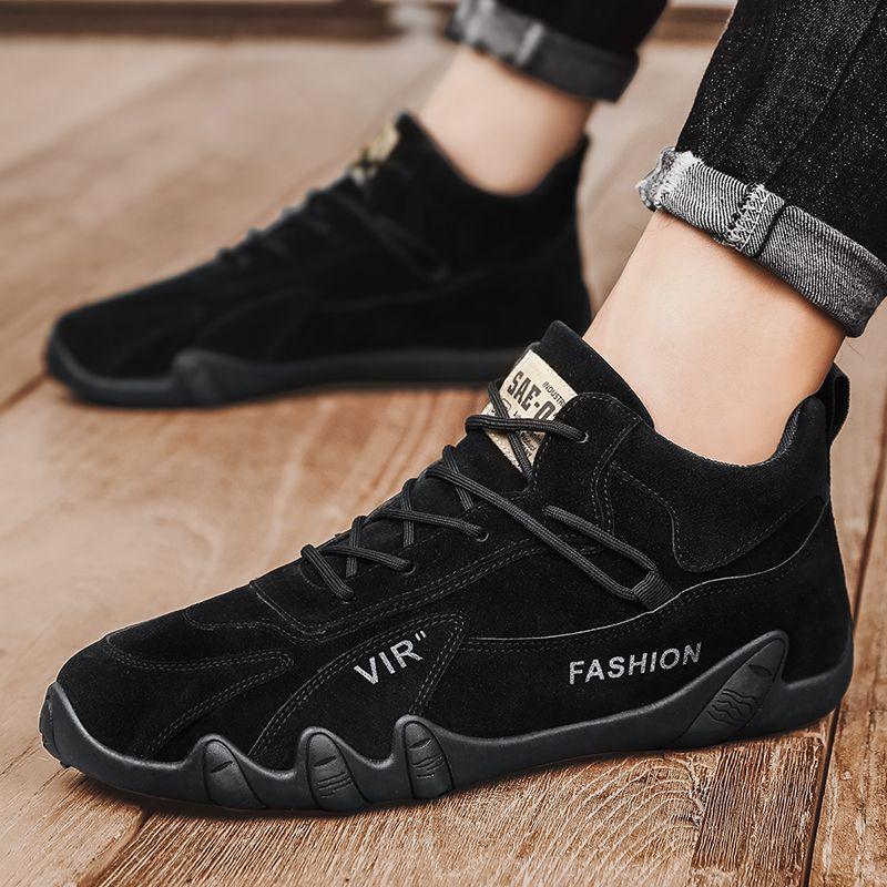 Casual Sneaker Soft and Comfortable Loafers Sports and Leisure Shoes for Men Wear-resistant Round Toe Casual Shoes Fashion