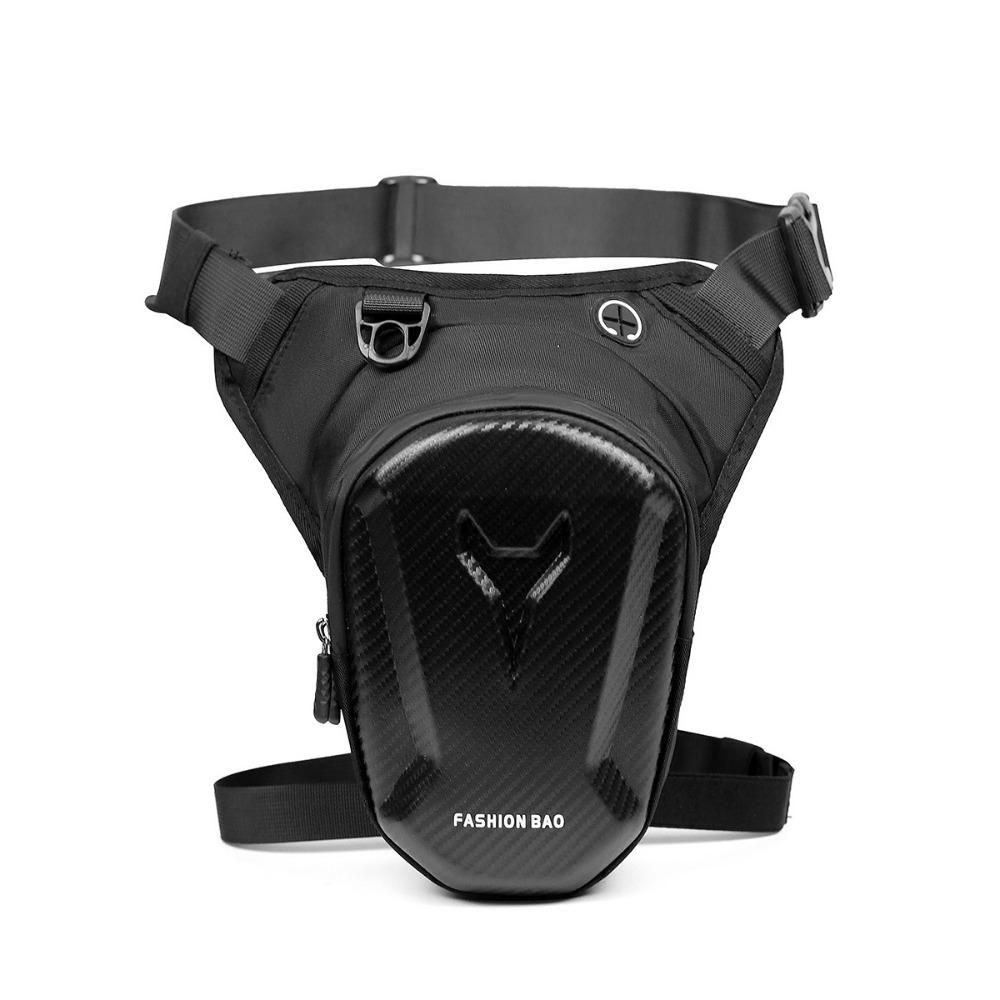 Hard Shell Motorcycle Leg Bag Waterproof Cycling Rider Bag Gear Crossbody Bag Motorcycle