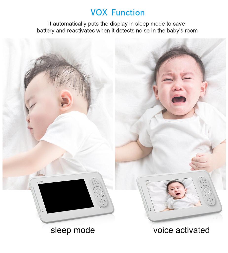 4.3-inch Baby Monitor