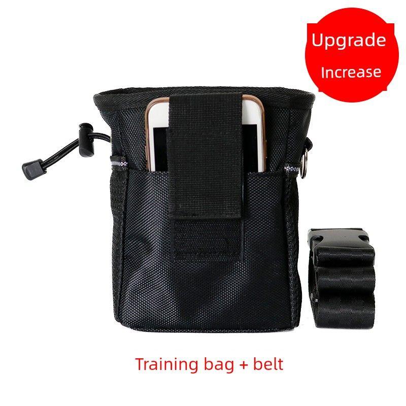 

Waist Bag Dog Training Outdoor Pet Supplies Dog [Plus] Dog Training Pockets Black