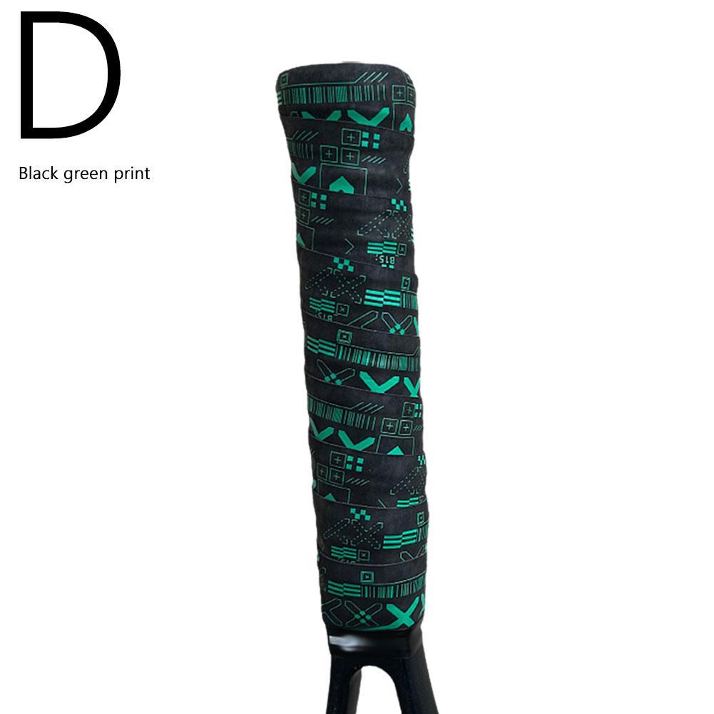 Badminton Tennis Racket Grip Rubber Individual Matte Anti-slip, Grip Dry Wicks Protective Strap Sweat Accessories Grip Printed