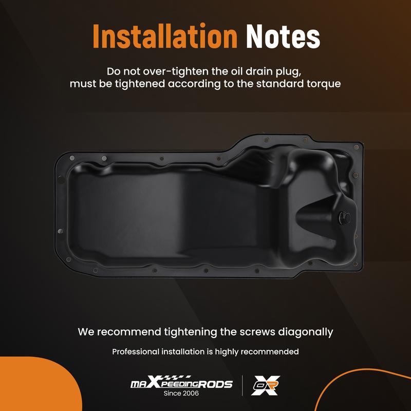 Lower Oil Collection Pan for Dodge Ram 1500 2500 Dakota V8 4.7L CRP32A Steel