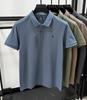 Nuova Maglietta Polo Estiva 100% Cotone Marca di Alta Gamma da Uomo Manica Corta Design Trendy con Ricamo di Orso T-shirt da Golf Business