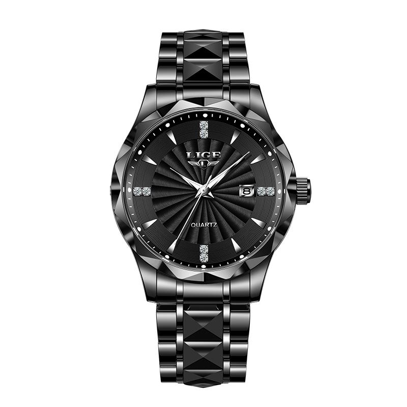 New Gold Watch For Men Top Brand Luxury Waterproof Men's Quartz Wristwatches Fashion Sports Luminous Chronograph Male