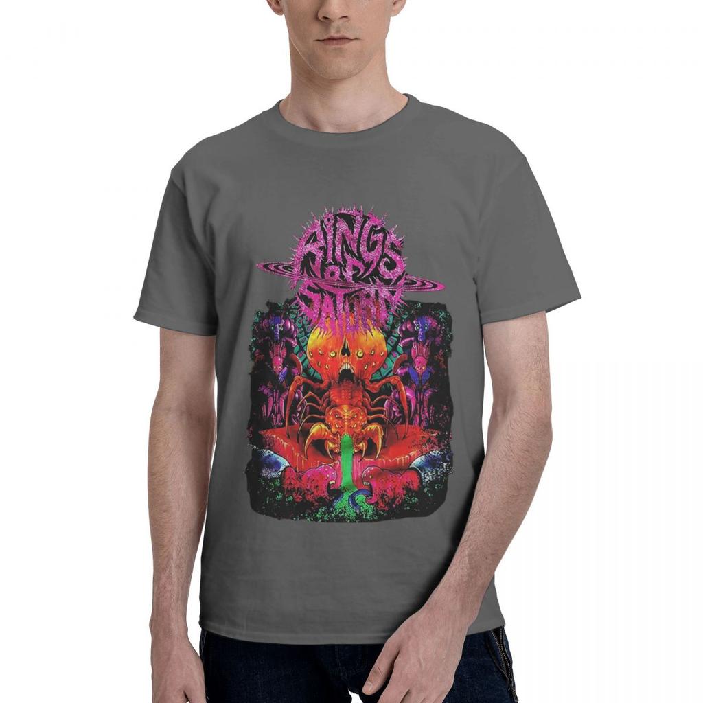 Rings Of Saturn Band Alien Graphic 100 Cotton Casual Breathable Confortable Manga New In Tops And TShirts Funny Gift