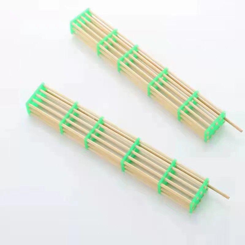 50 Pcs Lengthened Bamboo Queen Bee Cage King Bee Isolation Transport Cages Beekeeping Tools
