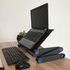 Laptopständer Tragbarer Notebook-Computertisch Faltbarer PC Bett Sofa Schreibtisch Escritorio Verstellbar Ergonomie Aluminiumlegierung Regal