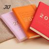 Ink Proof Paper Notebook for Office 2027 English Weekly Planner A5, 320 Page Schedule with Elastic Academic Calendar School Band & Pen Holder, Yearly