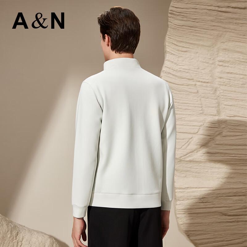 Antonio Men's Cloud-Feel Lightweight Outdoor Zip-Collar Knit Sweatshirt