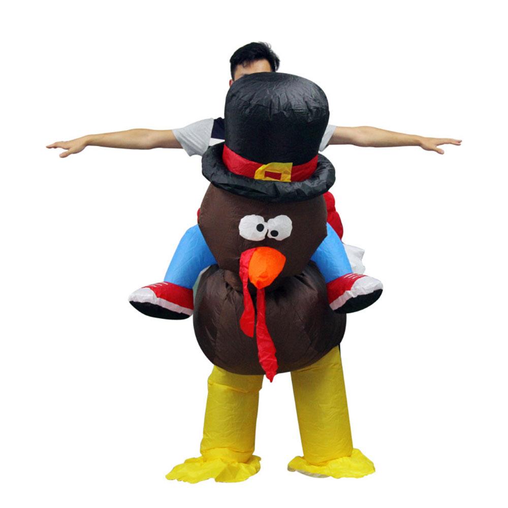 Inflatable Halloween Costumes Turkey Costume for Men