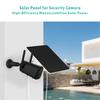 6W Solar Panel for Security Cameras Compatible with USB Rechargeable Powered 10ft Charging IP65 Adjustable Wall - Cameras, Cable, Waterproof, Mount.