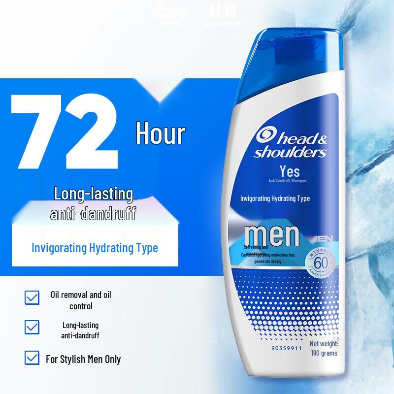 

Head & Shoulders Men s Energizing Hydrating Anti-Dandruff Shampoo