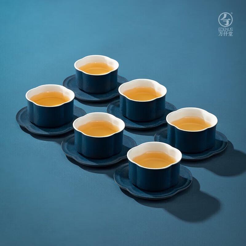 Edenus Ceramic Kung Fu Tea Set with Gift Box