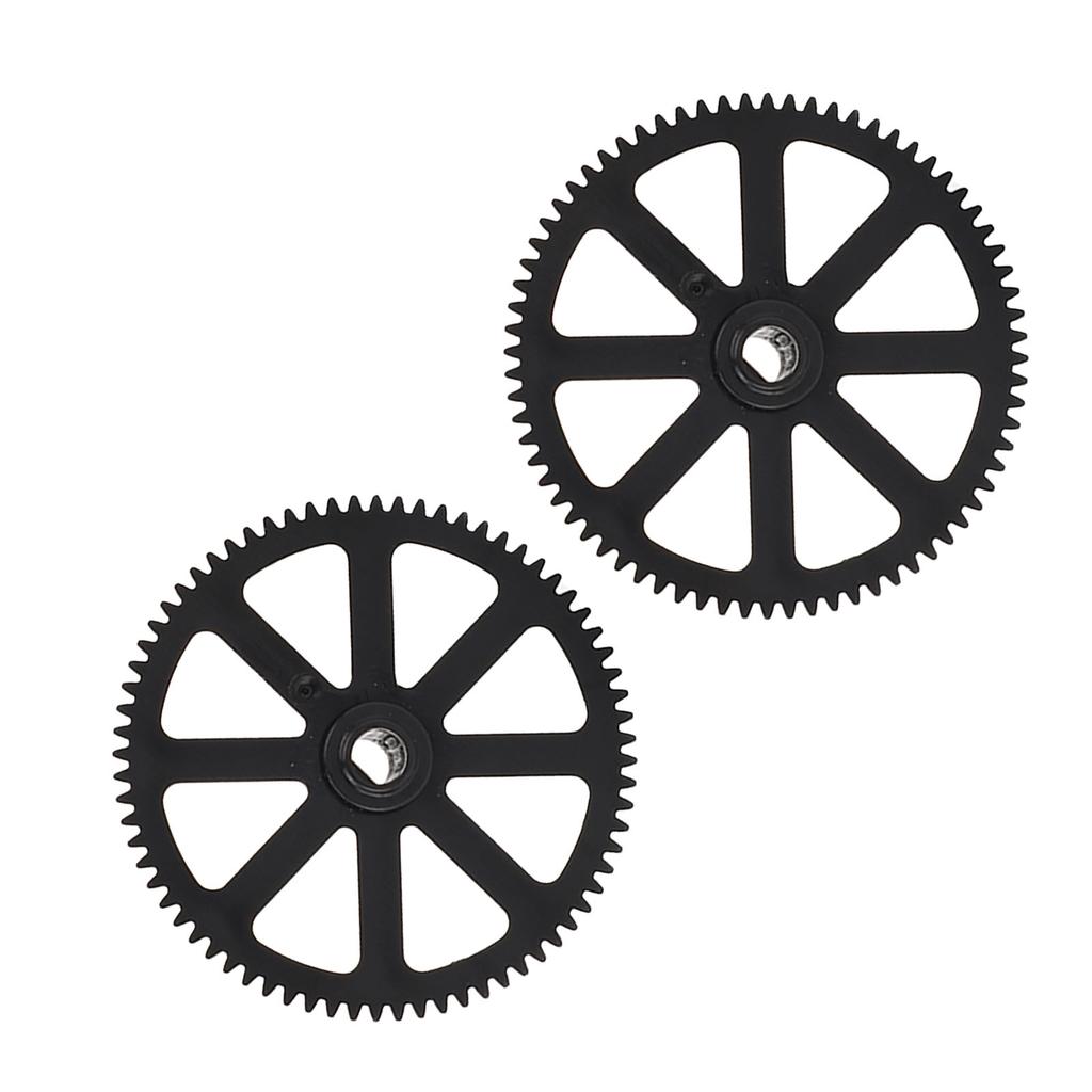 WLtoys K130 K200 RC Model Helikopter Yedek Parçaları için 2 Adet Plastik Ana Dişli Yedek