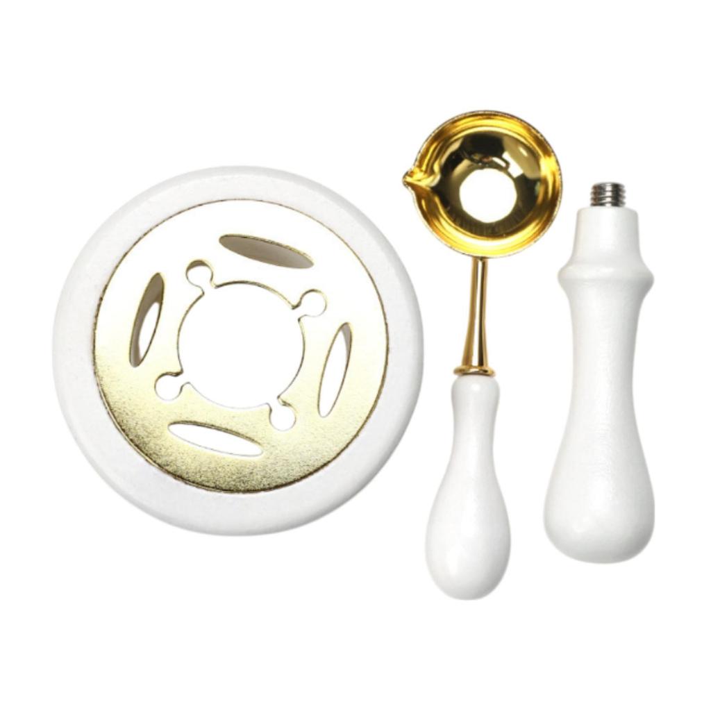 Wax Seal Kit Portable Wax Furnace Tools for Invitations Party Crafting