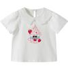 Sweet Minnie Girls' Doll Collar T-Shirt