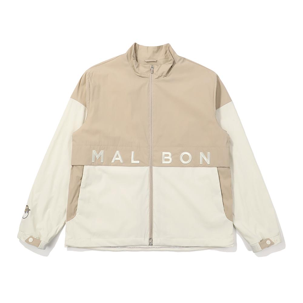 Malbon Golf Color Block Jacket Beige (Man)