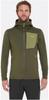 Jacket Rab Superflux Hoody Fleecejacke Army