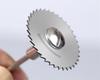 High-Speed Steel Circular Saw Blade Set for Wood, Plastic & Metal - Miniature Size for Hand Drills & Electric Grinders