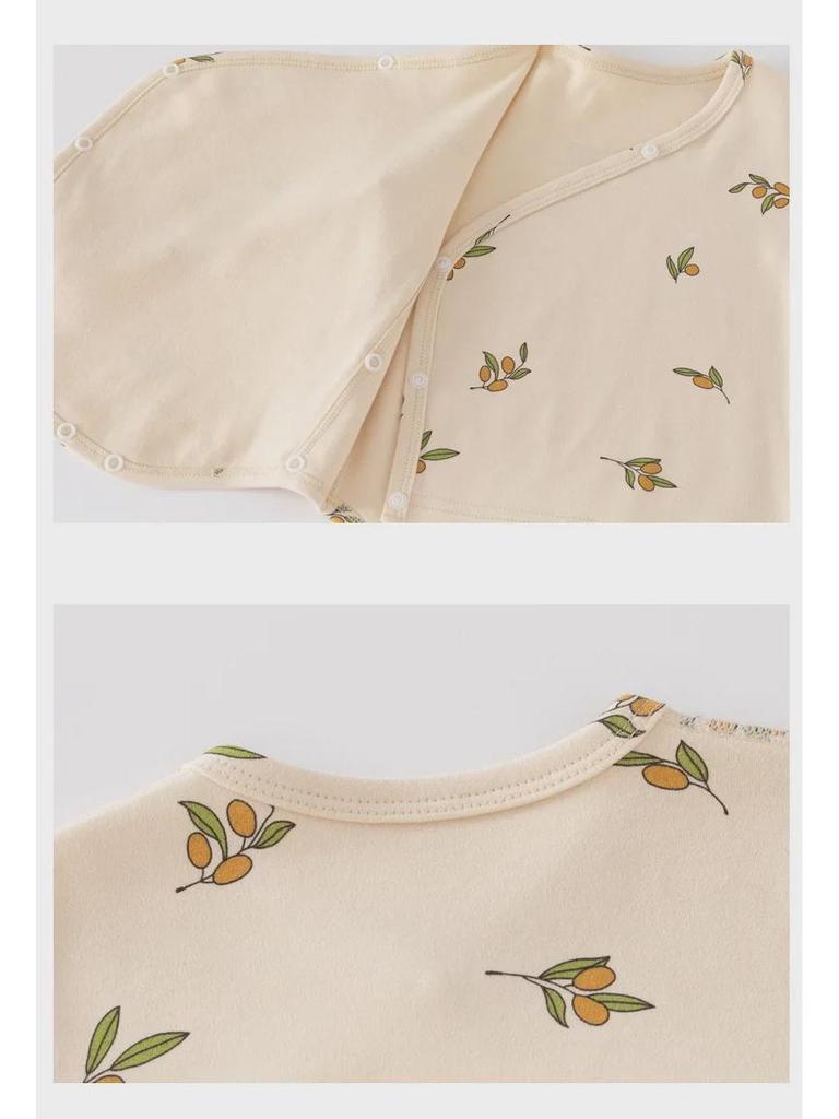 Ins Baby Fart Spring/Autumn Cotton Triangle Romper - Newborn Jumpsuit