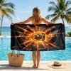 Asciugamano da Spiaggia Hull City Football in Morbida Microfibra Asciugatura Rapida Assorbente per Spiaggia Piscina Viaggio