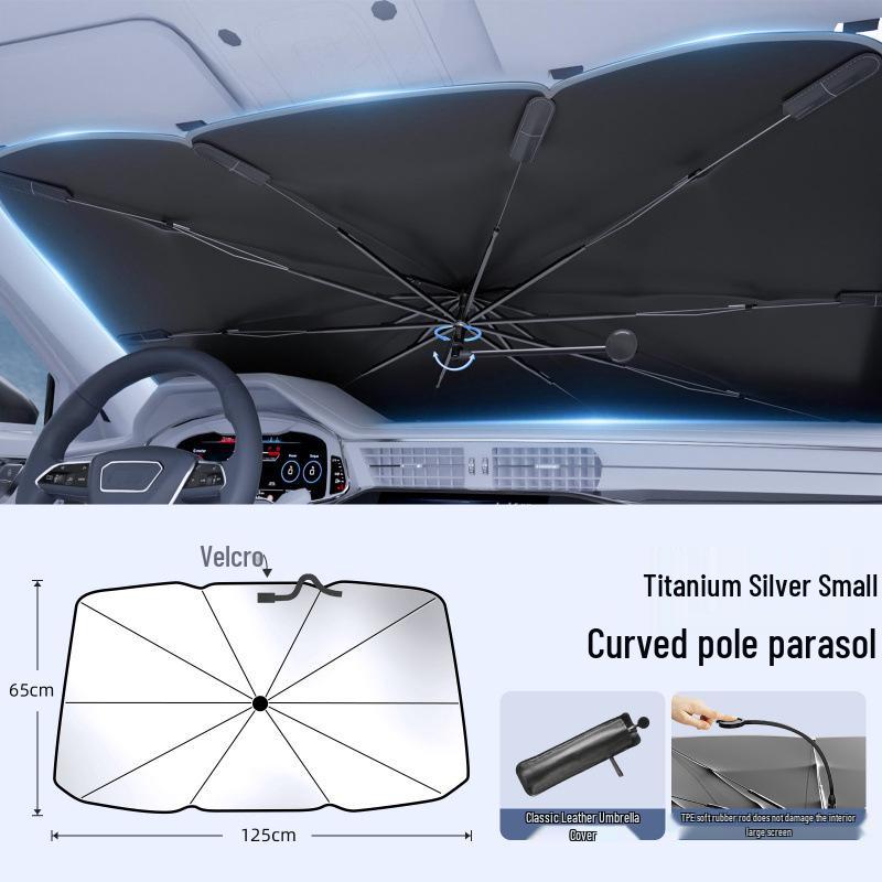 Car Windshield Sunshade – Heat Insulation & Sun Protection Front Cover