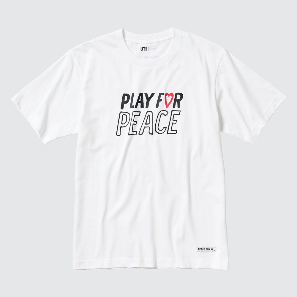 

UNIQLO Кей Нисикори UT (Футболка с рисунком и коротким рукавом)