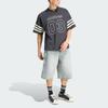 Adidas Originals Knit Sports Striped Loose Fit Short Sleeve Football Shirt Men tops KU9192