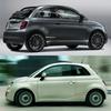 2 szt. Paski na drzwi samochodu Naklejki z flagą Włoch Winylowe Naklejki w stylu włoskim Do Fiat 500 Nuova Mini Cooper Smart Akcesoria samochodowe