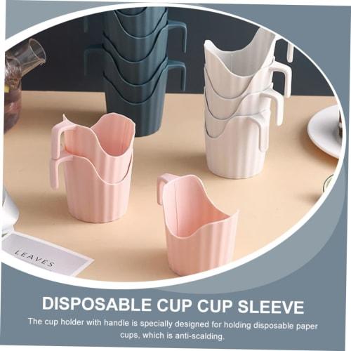 CAXUSD Coffee 6-Piece Insulated Cup Holder, Coffee Mug Holder, Milk Bottle Cover, Mug Sleeve, Sleeve, Cup, Paper Cup, Milk, Heat-Resistant